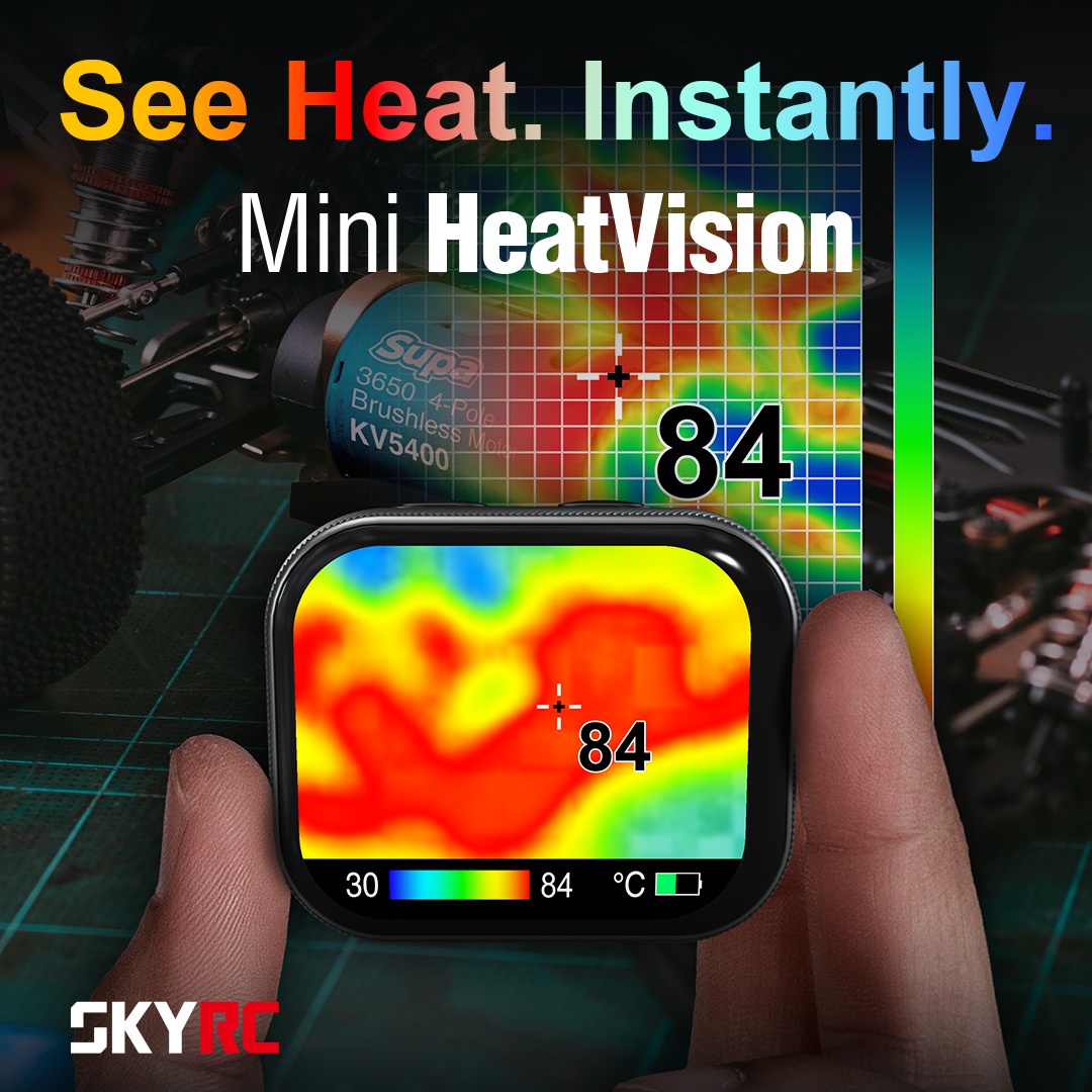 skyrc's tweet photo. Mini HeatVision
See Heat. Instantly.
Learn More: https://t.co/JC5FNiD9RS
#SkyRC #MiniHeatVision #FIRInfraredThermometer #RChobbyists #RCgears #RCgear #redrc #rcgroups #rcmart #horizonhobby https://t.co/le0TD81YF3