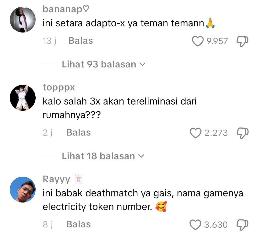 hybyehelloo's tweet photo. Ngakak bgt pagi2 lewat di fyp gw, serasa game memori coc kah? mana komennya lucu2😭🤣 https://t.co/2IkOCCgjSD