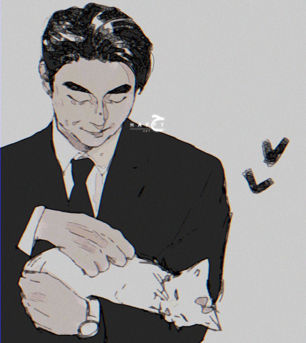Haf_art's tweet photo. The recruiter and his little princess is back

#squidgame https://t.co/eE7RQmUMsI