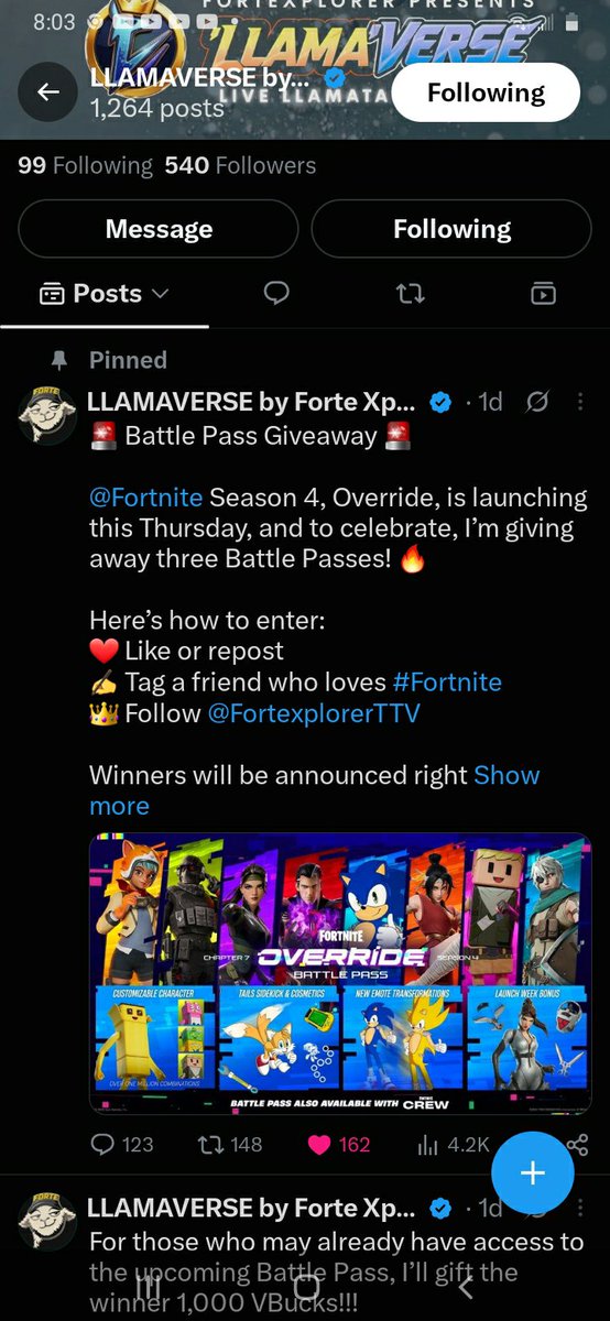blueguyroblox2's tweet photo. @fortexplorerttv @Fortnite DONE by fortnite name blueguyroblox2 https://t.co/SshlrjK6oB