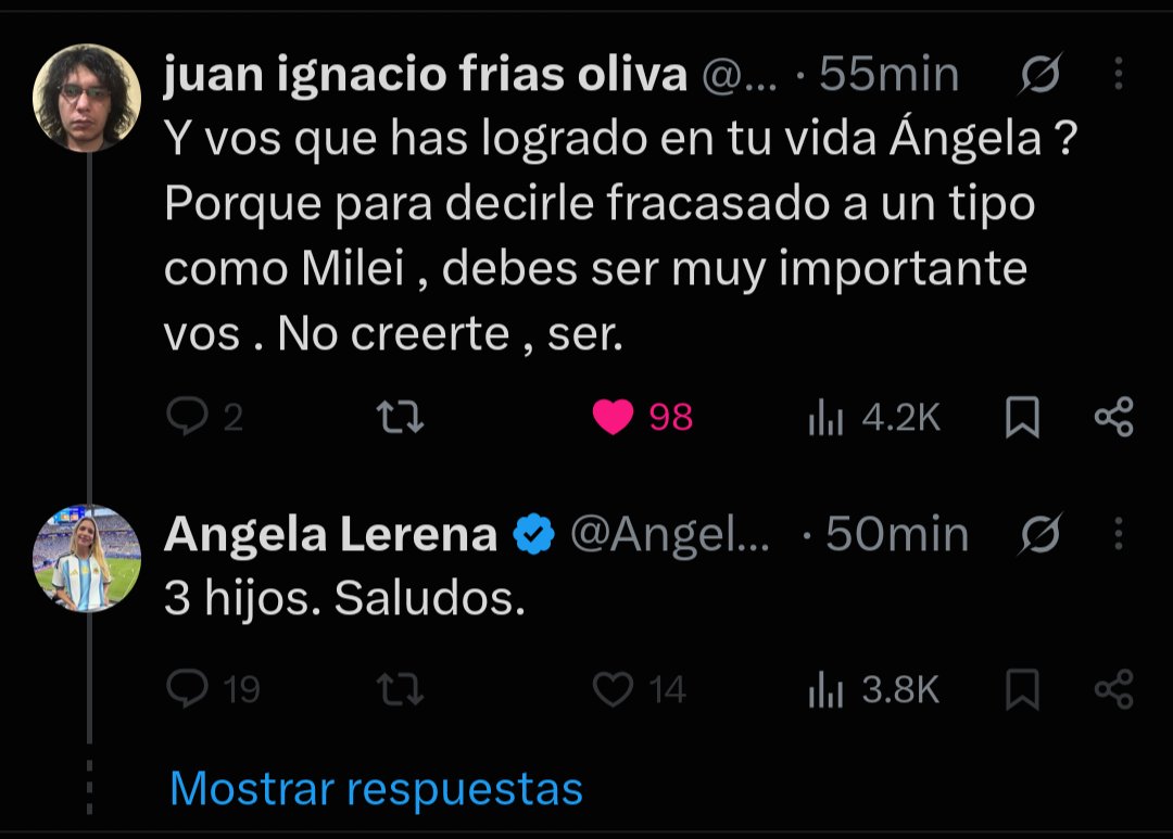 Javoo0_'s tweet photo. @HaterBegins El máximo logro de la trolita Angela es que le acaben 3 veces adentro kjjj https://t.co/KKca0ev6Za