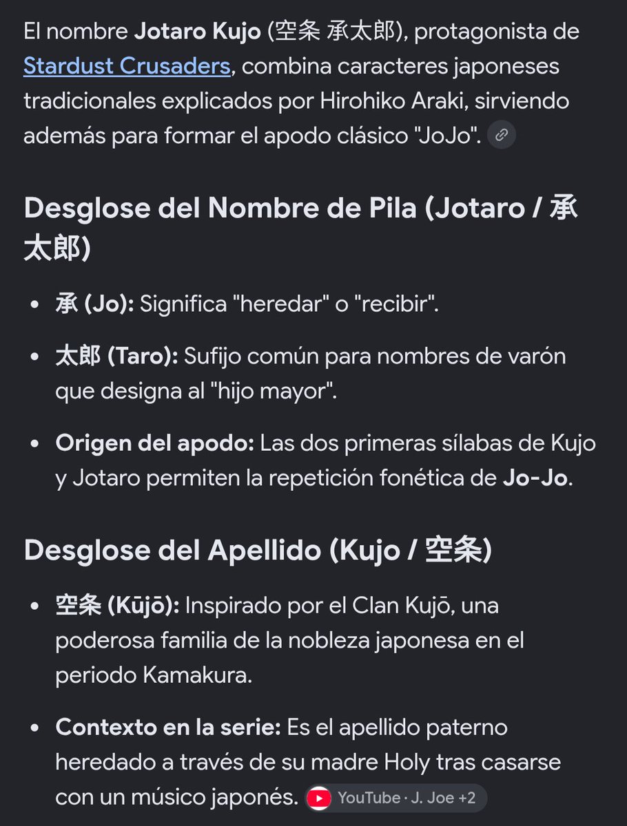 YStanson's tweet photo. Una vez vi que la latinización del nombre "Jotaro" vendría siendo Heredio o Heredia, y me emocioné. https://t.co/rGPjzAKKh1