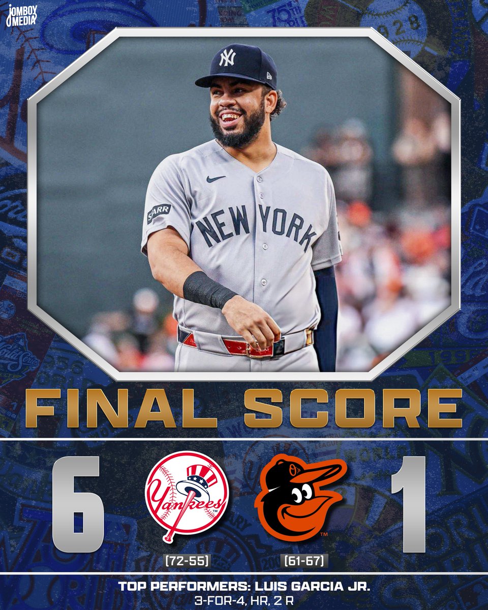 TalkinYanks's tweet photo. Yankees complete their first sweep since the All-Star break! https://t.co/7XBCPToraa