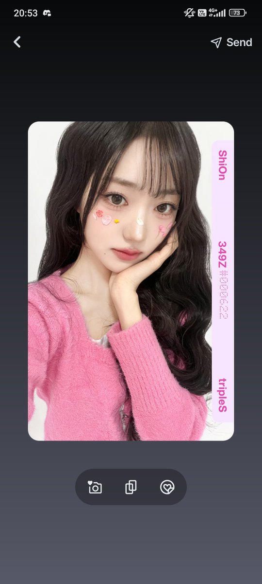 simpjngforbread's tweet photo. Shion for Ballad Dimension 2 Day 2 Giveaway!

10 winners! (10 sets)
Minimum 10 comos

Rules:
1. Like and RT
2. Comment with cosmo ID and voting proof with watermark

Ends tomorrow at 11 AM KST! https://t.co/ALGoi5z6aW