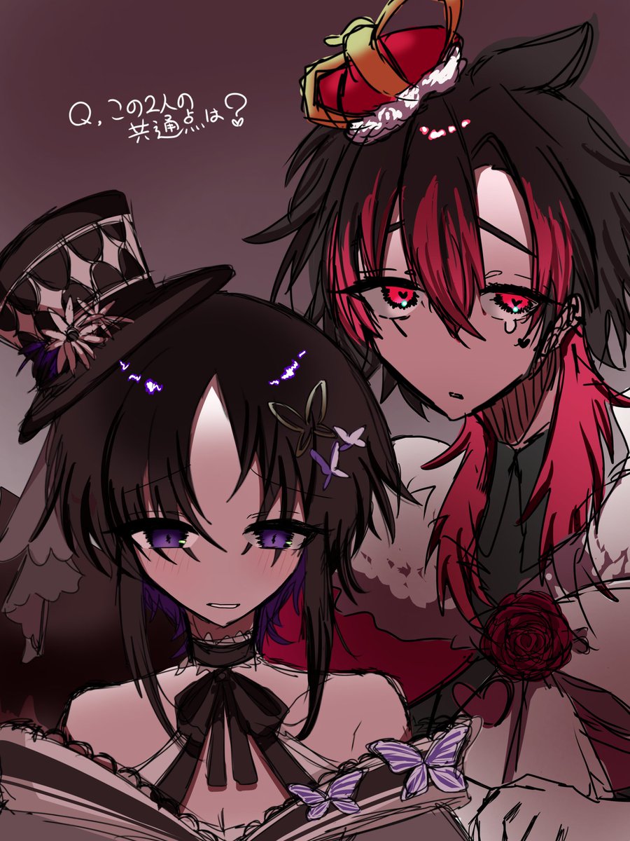 motimotisakura2's tweet photo. 描きたかった2人💕 https://t.co/Drv52a5inb