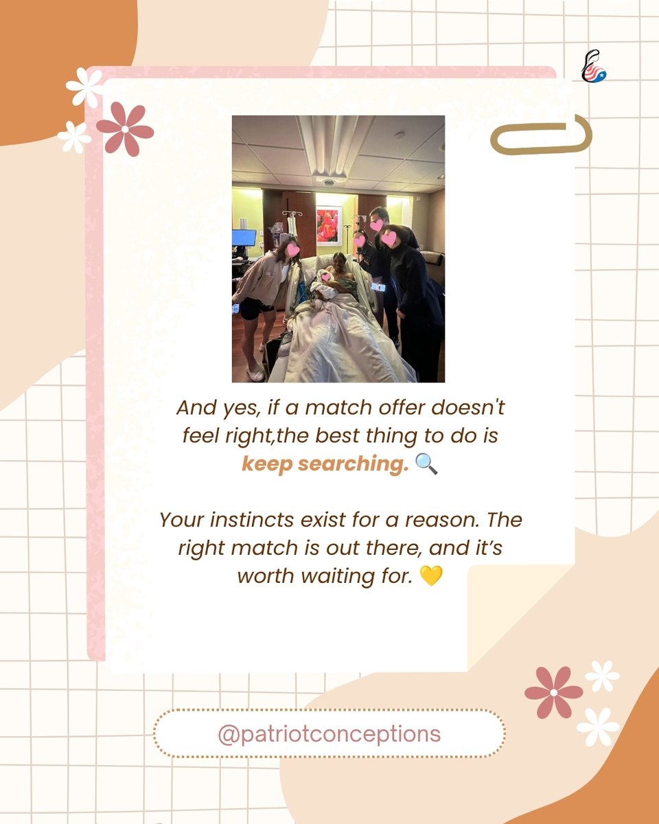 PatriotSurro's tweet photo. The right match changes everything. 💛
Not just for the journey but for the lifetime that comes after it. 
They’ve waited long enough. They deserve a match that just feels right. 🙌 https://t.co/IKI4wFT6i4