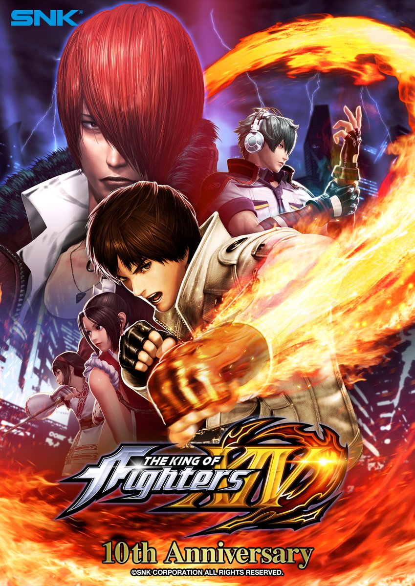 SNKPofficial_jp's tweet photo. 【#Anniversary】
本日8月25日で『KOF XIV』（2016年発売）は発売10周年を迎えました👊🔥

これまで本作を遊んでくださった皆さまに、
心より感謝いたします✨ https://t.co/i0J6K2UXNY