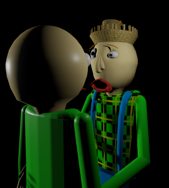 sillygoob15's tweet photo. Don't worry. It's just the Baldi we're Basics. https://t.co/7DmeMbSLv1