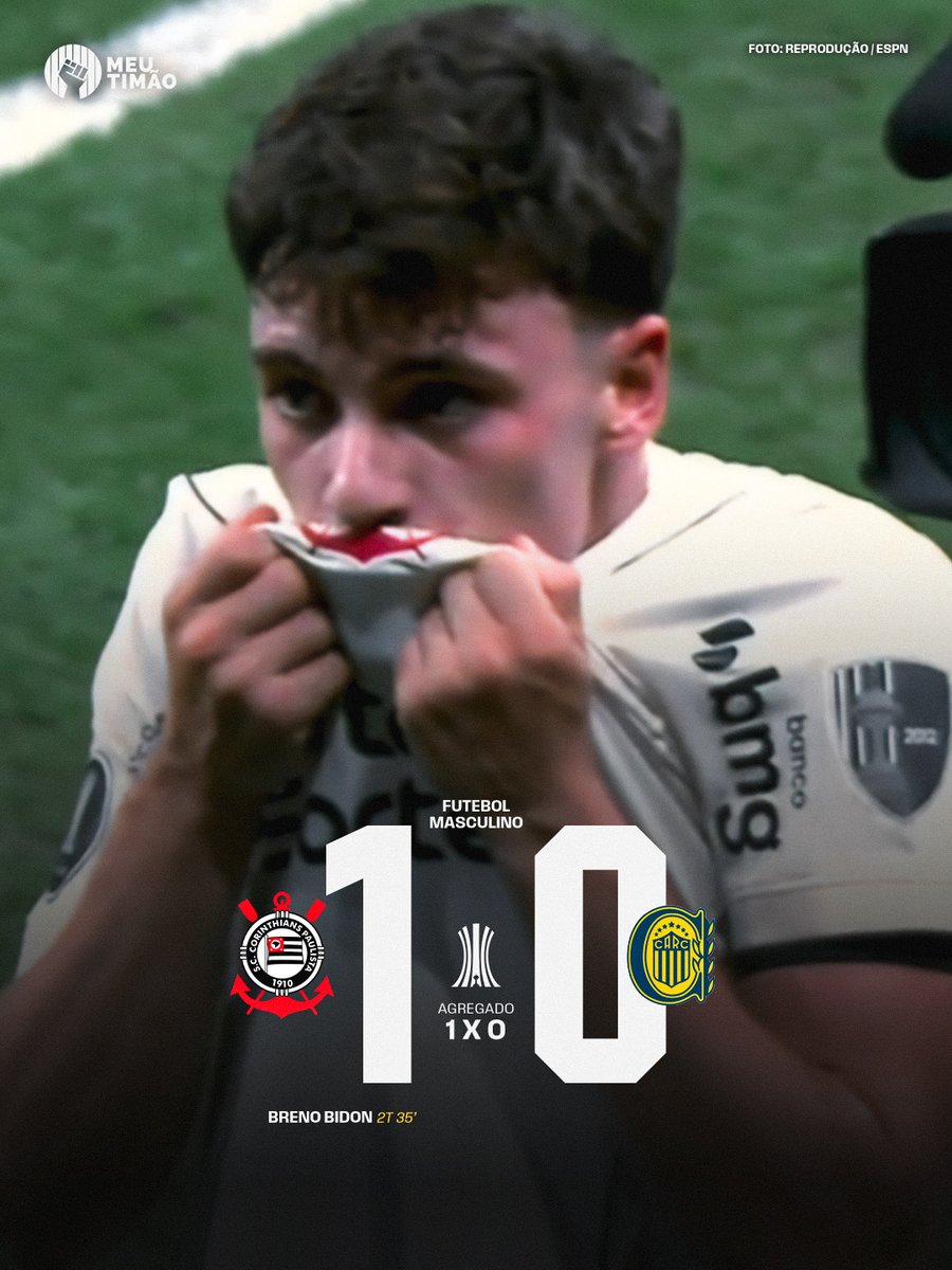 MeuTimao's tweet photo. BRENO BIDON MARCA PERTO DO FIM E O CORINTHIANS VENCE O ROSARIO CENTRAL NA NEO QUÍMICA ARENA 🔥 https://t.co/df9ozzzFkg