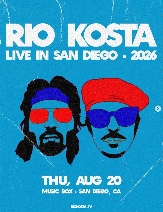 MusicBoxSD's tweet photo. ⚠ LOW TICKET WARNING ⚠

TONIGHT: RIO KOSTA

Rio Kosta brings their hypnotic blend of soulful grooves, lush harmonies, psychedelic textures, and deep bass to Music Box.

DOORS 7PM // 21+ // $27

https://t.co/9HlanqKuRP https://t.co/eh5NTUTMk5