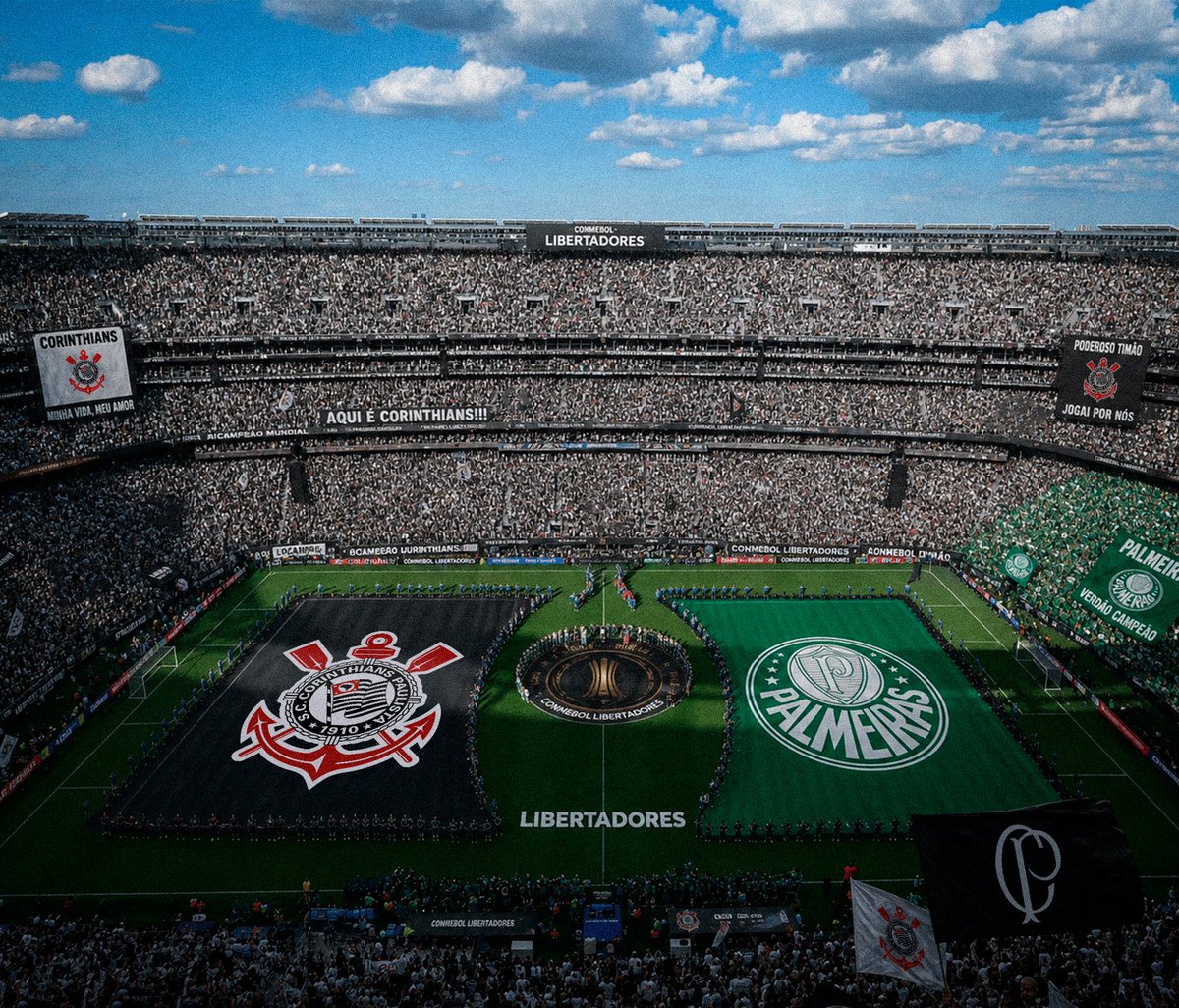 sccpcavalo's tweet photo. Não vai ter jeito, a final da Libertadores vai ser Corinthians x Palmeiras https://t.co/47bixAGDsb