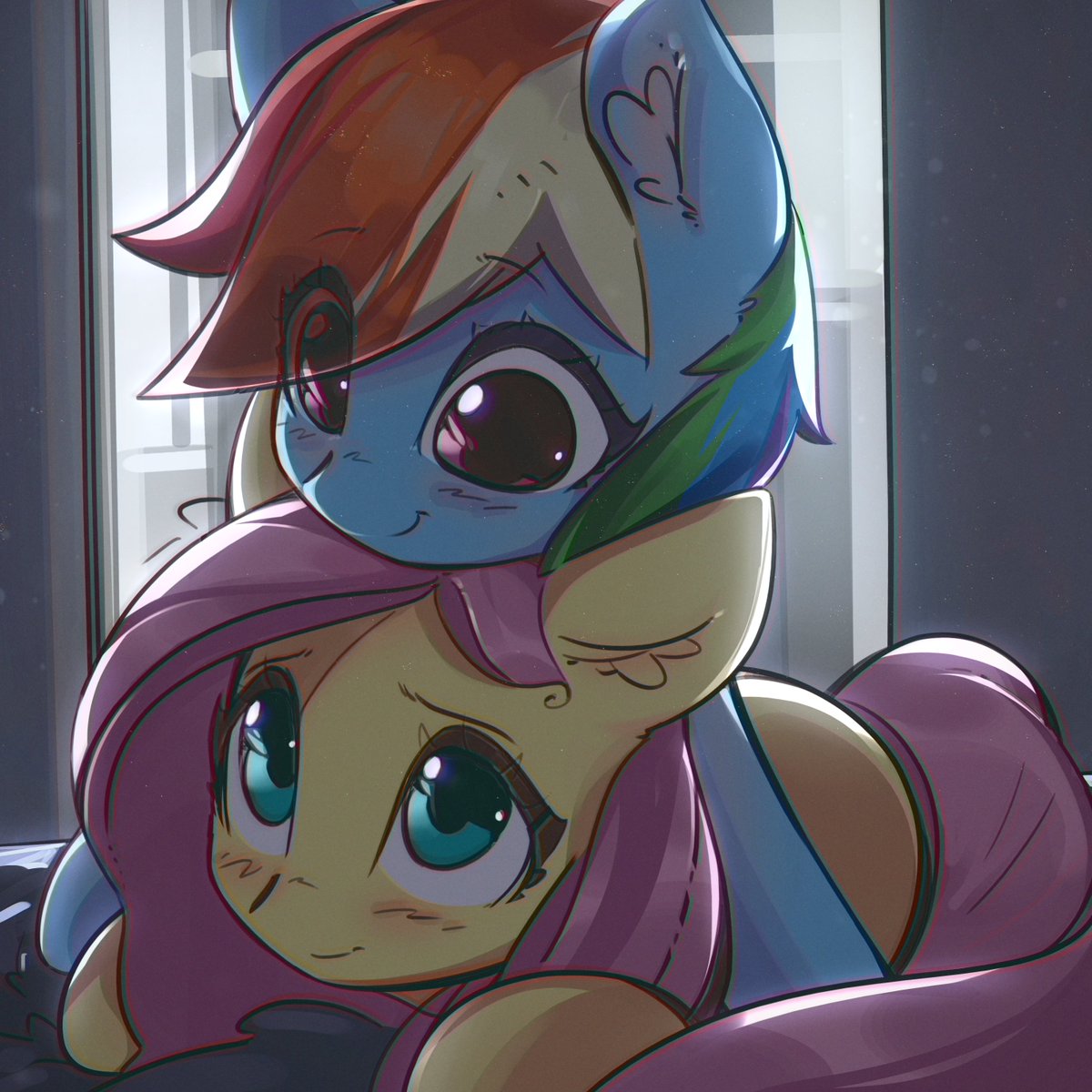Sethisto's tweet photo. I bet they were super cute during their cloudsdale friendship days. 

https://t.co/HbI0qDFwr2 https://t.co/BLuE31obhd