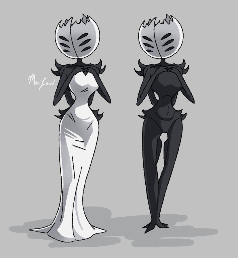 MariLewyd's tweet photo. First Sinner!! Weaver anatomy is so difficult lmao :p #silksong #hollowknight https://t.co/cBVGdgSpCn
