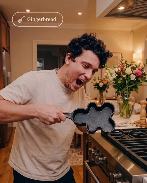 smi45802's tweet photo. Bake holiday magic! 🎄🍪 Create festive treats &amp; breakfast smiles with our Gingerbread Man Skillet. Ready to make memories? Save for later!
function &amp; style. Discover more magic… HomeDecor NatureLover
https://t.co/wmmpNCC2EX  Huge Selection of Vintage Collectibles and NEW Items. https://t.co/JGyVvyOlE8