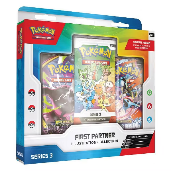 PokemonRestocks's tweet photo. First Partner Illustration Collection Series 3 is up at Target!

➡️ https://t.co/NNtylZrbH7

#PokemonTCG #ad https://t.co/cmYDKw8yzb