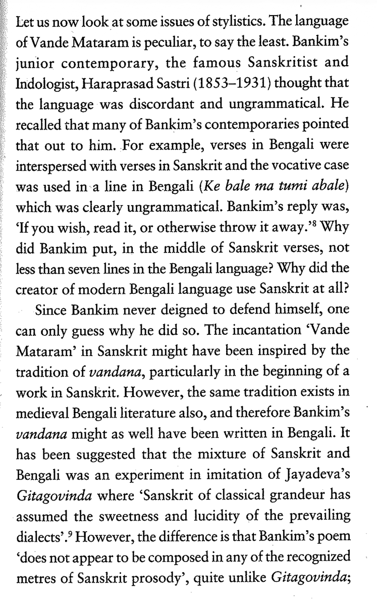 CheriChe's tweet photo. More on this from Sabyasachi Bhattacharya, the biographer of the song: https://t.co/F766C5DWsV