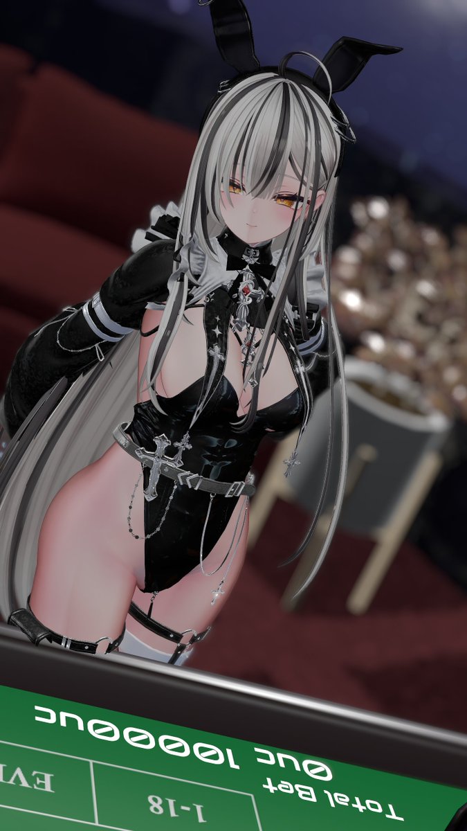 CybarGraphite's tweet photo. バニーの日だぞ！とフレンドに圧をかけられたので取り急ぎ
#VRchat #Cazalis3D https://t.co/BVrwBGLsxn