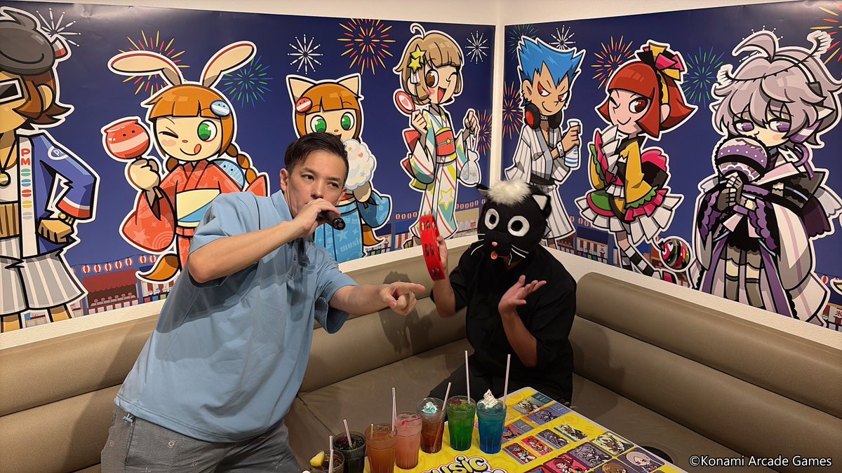 BEMANI_FanSite's tweet photo. BEMANI Fan Site担当です₍ᐢ. ̫.ᐢ₎🎵
今日はwac、Des-ROWのカラオケの模様をお届けします📹🎤
コラボは2026年9月27日(日)まで開催中!📅
詳細はこちらをチェック!
https://t.co/sCCwchKZT0
#popn https://t.co/PbCfVuFlPe