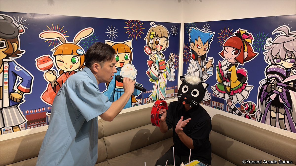 BEMANI_FanSite's tweet photo. BEMANI Fan Site担当です₍ᐢ. ̫.ᐢ₎🎵
今日はwac、Des-ROWのカラオケの模様をお届けします📹🎤
コラボは2026年9月27日(日)まで開催中!📅
詳細はこちらをチェック!
https://t.co/sCCwchKZT0
#popn https://t.co/PbCfVuFlPe