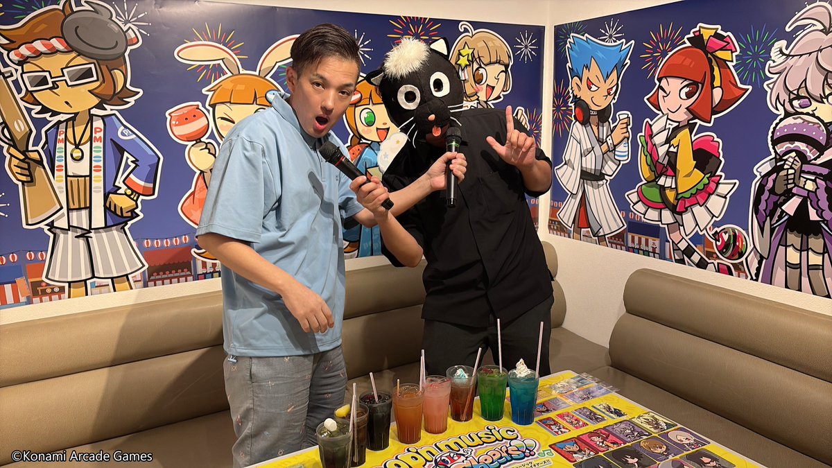 BEMANI_FanSite's tweet photo. BEMANI Fan Site担当です₍ᐢ. ̫.ᐢ₎🎵
今日はwac、Des-ROWのカラオケの模様をお届けします📹🎤
コラボは2026年9月27日(日)まで開催中!📅
詳細はこちらをチェック!
https://t.co/sCCwchKZT0
#popn https://t.co/PbCfVuFlPe