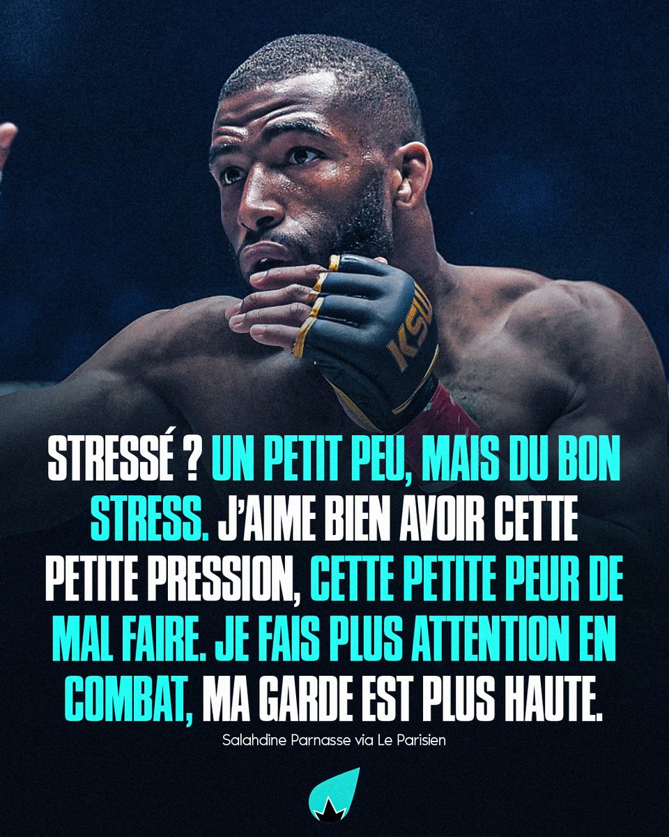 LaSueur_off's tweet photo. Salahdine Parnasse se livre sur son état d’esprit avant ses débuts à l’UFC. 😮‍💨

🗣️ "Je le vois comme un combat difficile, donc je m’entraîne en conséquence." https://t.co/XpTTFzoSZc