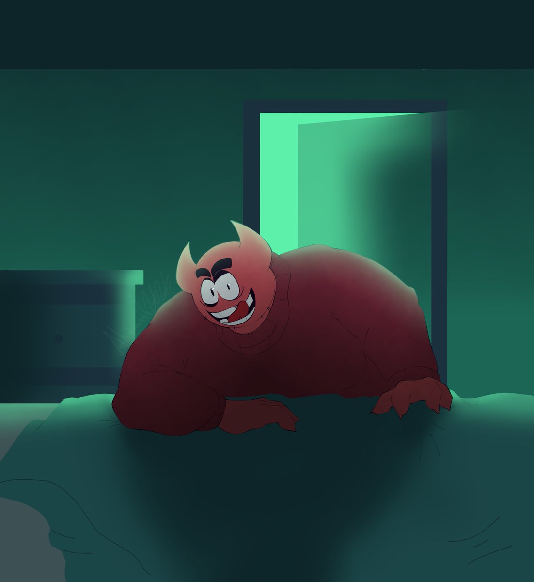 Adriannah26261's tweet photo. Its been a while since ive actually finished something I can post
(Was gonna add some gore to it but kinda forgot and got lazy)
#Bobvelseb #BobvelsebFanart #bobvelsebspookymonth https://t.co/V2EH1NX6RJ