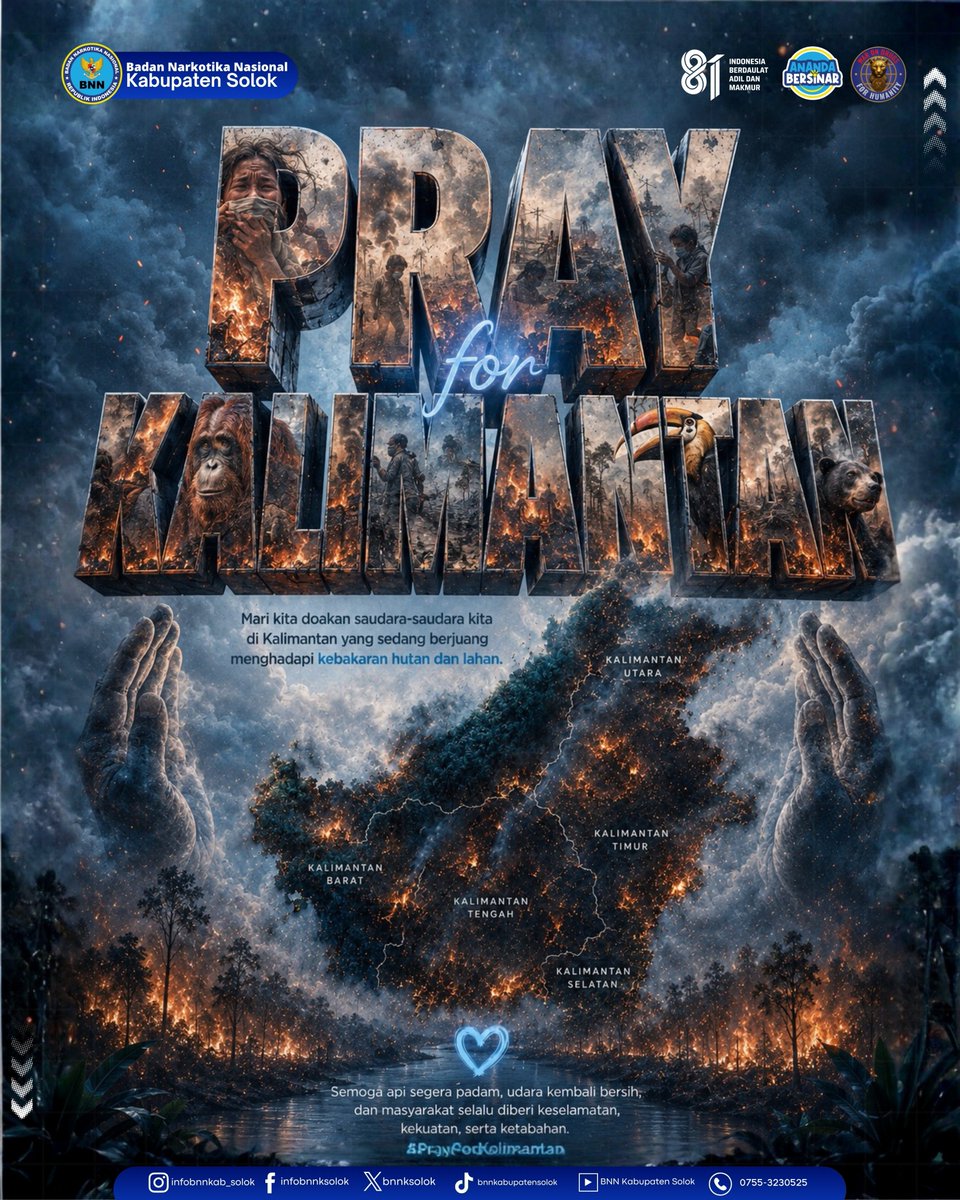 bnnksolok's tweet photo. PRAY FOR KALIMANTAN 🌿🕊️
#PrayForKalimantan #Kalimantan #KalimantanBerduka #SaveKalimantan #SaveOurForest #LawanKarhutla #StopKarhutla #PeduliLingkungan #JagaHutan #JagaAlam #HutanIndonesia #IndonesiaBerduka #DoaUntukKalimantan #BersamaUntukKalimantan #KalimantanBangkit https://t.co/tXFvymuN1v