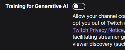 KiiroAhiruchi's tweet photo. I was setting up my purple app for future streams and just saw this trash was automatically turned on by default. SHAME. https://t.co/fvqoYIYYfd