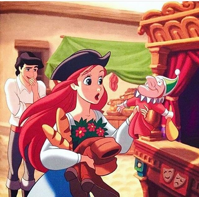 ariafairyx's tweet photo. a glimpse into ariel and eric’s romance life ♡ https://t.co/CpoZYV2xRZ