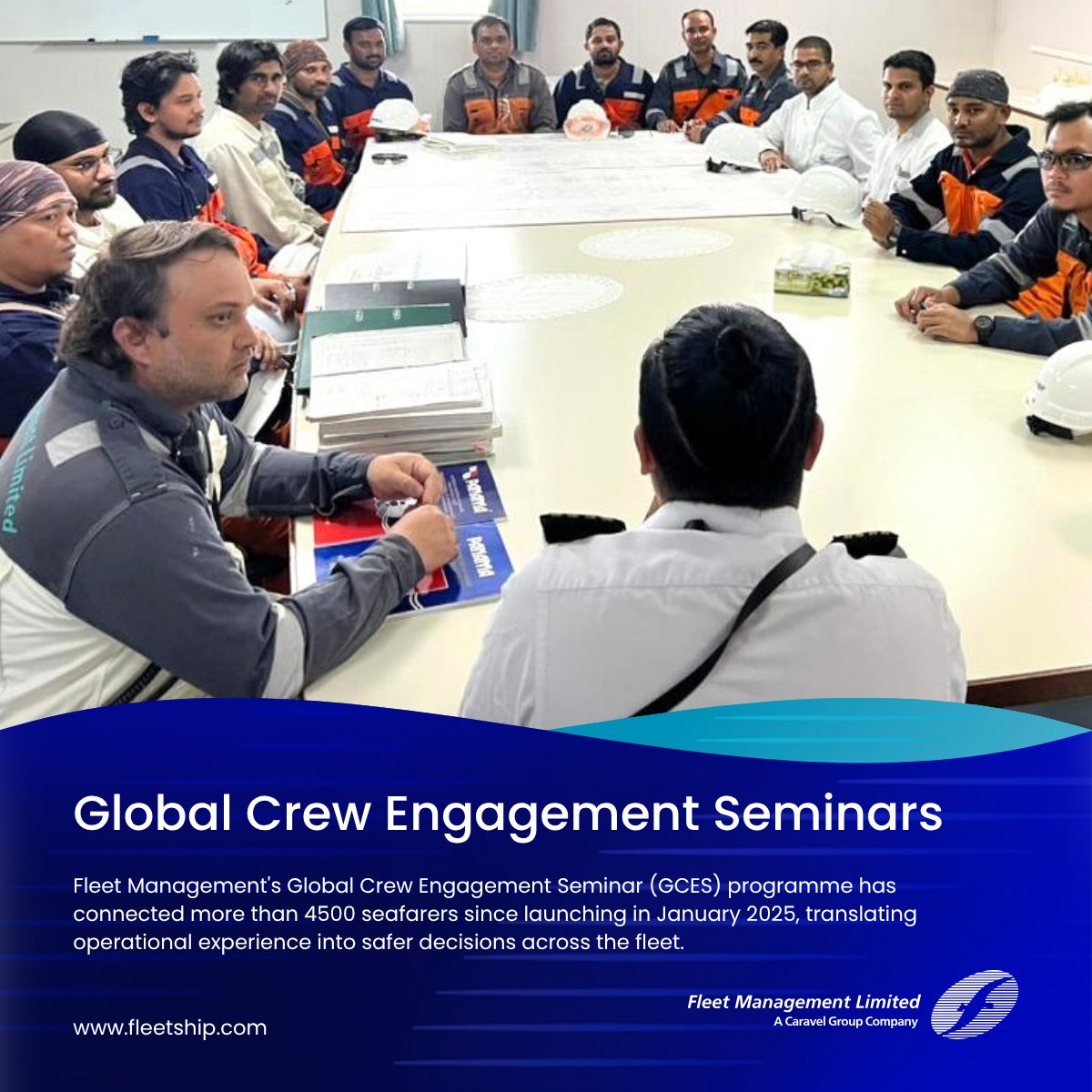 Fleet_stories's tweet photo. 4,500+ seafarers. 25+ seminars. One shared goal: safer voyages.

Learning from incidents, near misses and inspections helps strengthen safety awareness and support better decisions at sea.

Read more: https://t.co/80V3maNen2 https://t.co/DacKYBDo5W