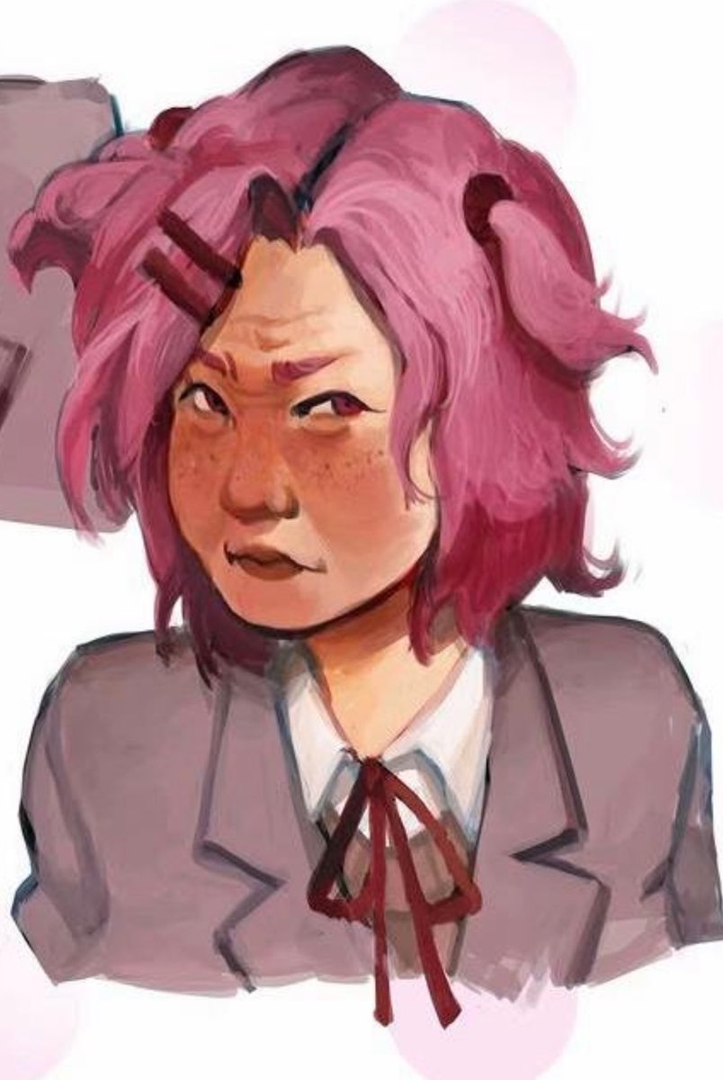 FraHarrelson's tweet photo. Everyone is saying that Sayori looks like shit and they’re right, but have you SEEN these two? https://t.co/cJCHtCSUiI