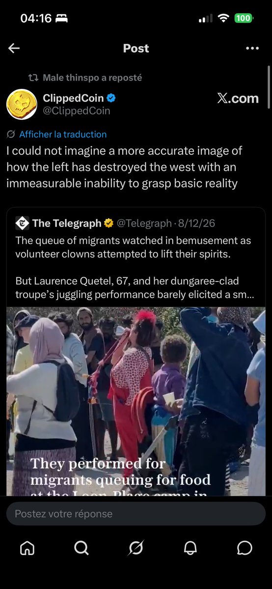 thomy_251's tweet photo. @marinofshedtwtt and they repost shit from the leaders of the Reform UK party 😭😭 https://t.co/jR7Y9hflsw