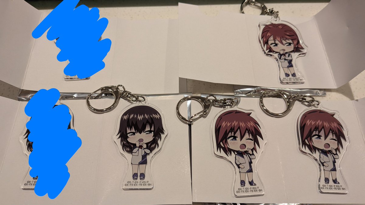 koisikorokoroo's tweet photo. 【交換】蒼穹のファフナー　オーケストラコンサート2026　オケコン
アクリルキーホルダー　アクキー

譲：
カノン（無印）
カノン（EXO）✕2
美羽

求：
一騎（ビヨ）
総士（無印、ビヨ）
甲洋（無印）

本日会場にいますので、会場手渡しでお願いします。 https://t.co/K9pDLnOjx6