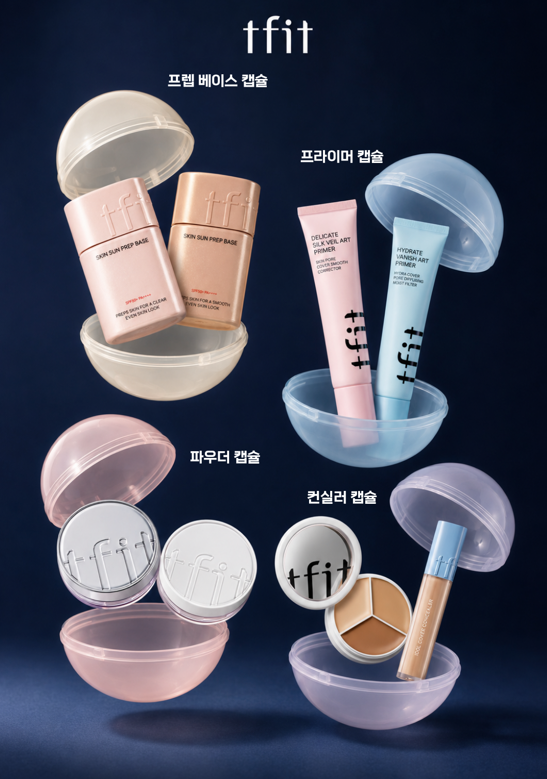 TFIT_KR's tweet photo. [OPEN] 나만의 베이스 핏 캡슐 뽑기

어떤 베이스가 나에게 더 잘 맞을까?
서로 다른 두 가지 핏을 직접 비교하고,
올가을 나만의 베이스 정착템을 찾아보세요
총 100명, 캡슐별 25명을 모집합니다. 

 🤍프렙 베이스 캡슐 | 화잘먹 밀착 프렙
산뜻핏(클리어) VS 광채핏(누드)

🩵 프라이머 캡슐 | 매끈한 피부결 완성
블러핏(모공 프라이머) VS 수분핏(수분 프라이머)

🩷 파우더 캡슐 | 메이크업 지속력 UP
보���핏(피니싱 파우더) VS 겉보속촉핏(에센셜 파우더)

💜컨실러 캡슐 | 빈틈없는 고커버
멀티커버핏(삼색 컨실러) VS 퀵커버핏(아이돌 컨실러

[참여 방법]
① @ TFIT_KR 계정 팔로우
② 게시물을 인용해 ‘가을 베이스 고민 + 원하는 캡슐명’ 작성
③ 구글폼 제출 (https://t.co/kR6onDtG8V)
*댓글 작성 시 당첨 확률 UP

신청 기간 : 8/21(금) ~ 8/25(화)
당첨자 발표 : 8/26(수)
제품 발송 : 8/27(목)
업로드 기간 : ~9/16(수)
*당첨자에 한해 간단한 리뷰 가이드가 발송될 예정입니다.

우수 후기자 발표 
베스트 리뷰어 3인  9/21(월) 개별 DM
🎁티핏 스페셜 기프트 증정