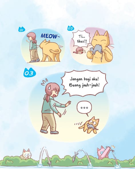 Gempak_Starz's tweet photo. Meow be like: "Ish manusia ni, banyak songeh betul. Dah hidang cantik-cantik pun tak nak."

'Benda' apa yang kucing korang pernah 'hadiahkan' kepada korang?

#LawakPasalMeow 17 karya #Nishiki
🐱GS Store: https://t.co/EICv4cjpBu
🐱Shopee: https://t.co/2Oe0yMX68R

#GempakStarz https://t.co/Xt8r1iavn0