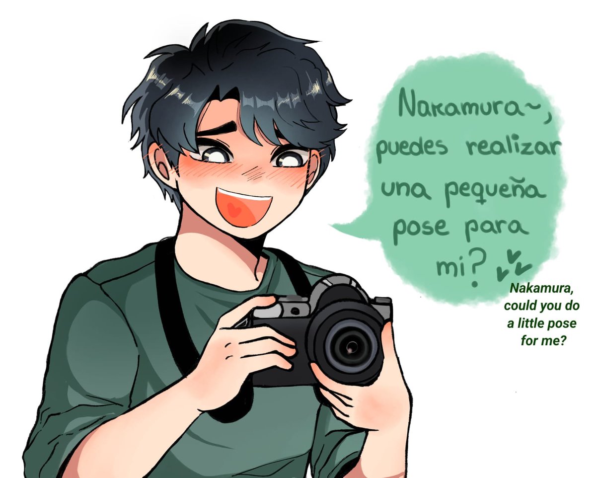PatLoy3's tweet photo. Day 2: Sirena y Humano (atrasado 😭)
Nakamura ya se harto que Matsumura siempre venga a tomarle fotos
#goforitnakamura #gambarenakamurakun
#matsunaka #matsunakaweek https://t.co/5k93qkGgYW