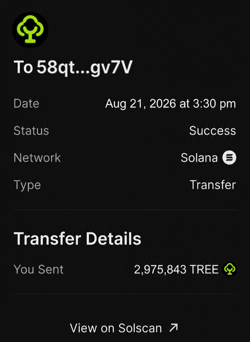 treechain_io's tweet photo. successfully purchased 2.9M $TREE
buy now before launch date 

Official presale link: https://t.co/6JTvc8iCif

Or buy on X send $SOL to this address:

4gFRJijPyZDE3Az9LcqYw3p6WDo7SKhBYJQKcqkie1j2

Min buy: 0,2 $SOL 

Drop your solana address 👇

Rt &amp; Like
Claim 700,000 $TREE https://t.co/SEi4TAcbSi