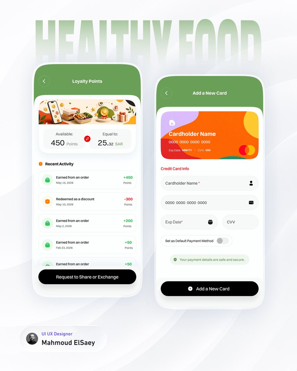 uiuxelsaey's tweet photo. A good app isn’t just a collection of beautiful screens.

This project was designed around a clear user journey, consistent visual language, and simple interactions that make every step feel natural.

UI with purpose. UX that works.

#UIUX #UXDesign #MobileDesign https://t.co/alLvQoSoui