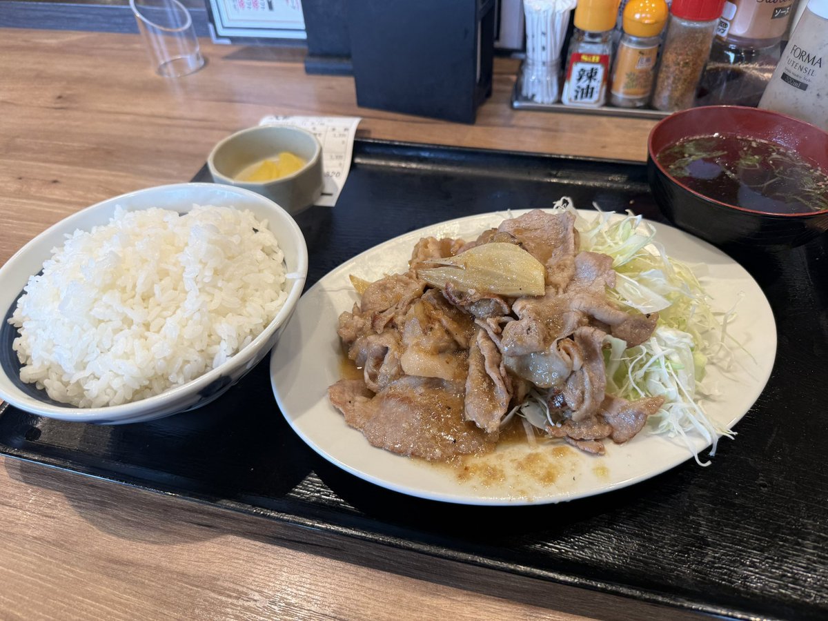 wyverns15611302's tweet photo. 今日は松戸市にある野郎めしで生姜焼きを食べました。美味しかったです。
しょうが焼きが普通に食べれる日本を守るために引き続き活動を頑張ります！ https://t.co/b5oVevZof1