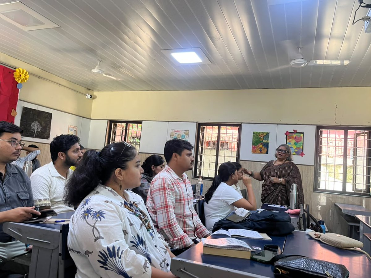SCERT2021's tweet photo. Transforming Vision into Action for a Sustainable Future

SCERT, Delhi organized a 3-day Capacity Building Programme on Sustainable Development Goals (SDGs) for Primary In-charges of Directorate of Education from 11–13th August, 2026. https://t.co/gkStRveDvq