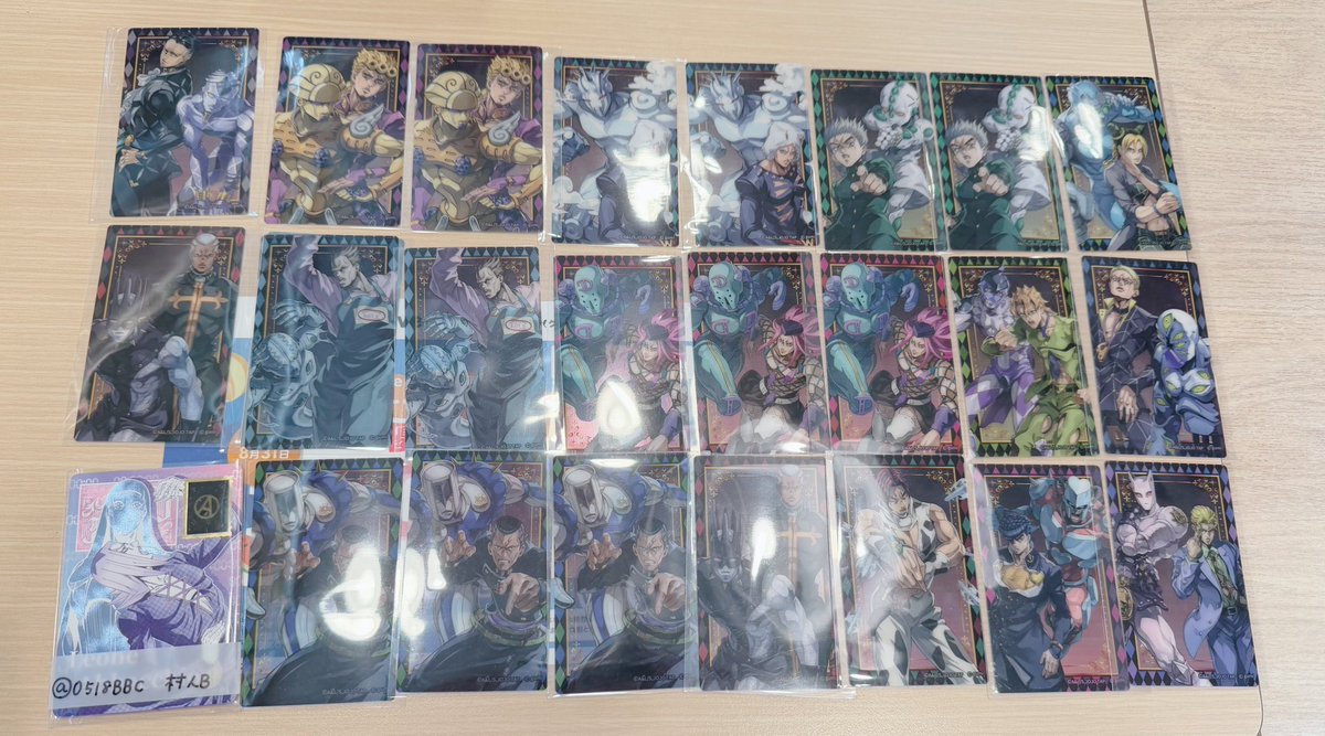 0518BBC's tweet photo. ジョジョの奇妙な冒険 JOJO オラオラオーバードライブ クリアカードセレクション vol.2 交換譲渡

譲:画像のもの
求:アバッキオ>(友人分)ディアボロ、ブチャラティ、露伴

お気軽にお声掛けください https://t.co/aSBD94OJR8