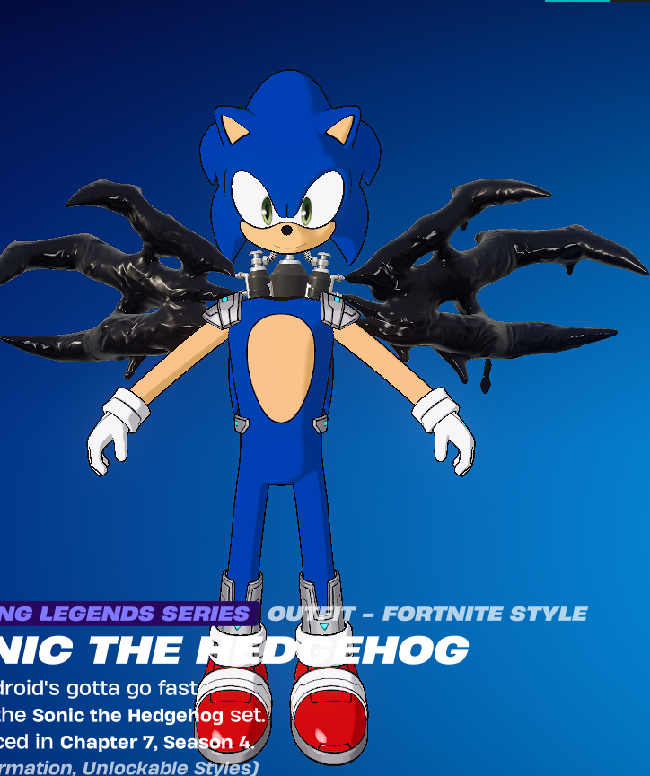 MoonyNebula's tweet photo. Leave it to me to break the sonic model. IDK HOW THE FUCK I DID IT BUT IM DOING MY PART AND BRINGING AWARENESS TO A-POSING SONIC https://t.co/9h0QkdbAjf