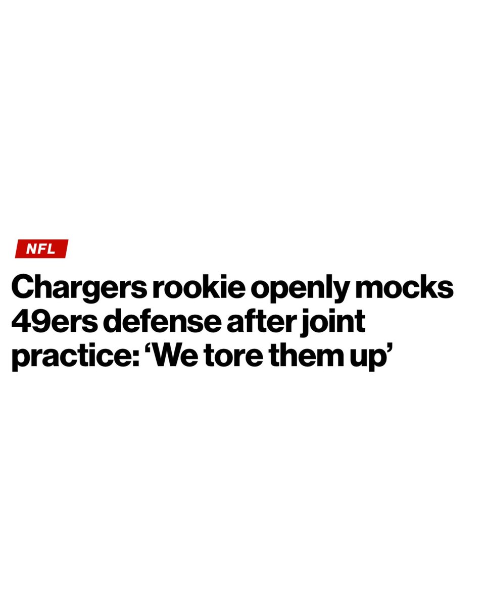 OurSf49ers's tweet photo. Chargers were running their mouths after Practice! We talking about practice 💀 https://t.co/NggzRCBq3P