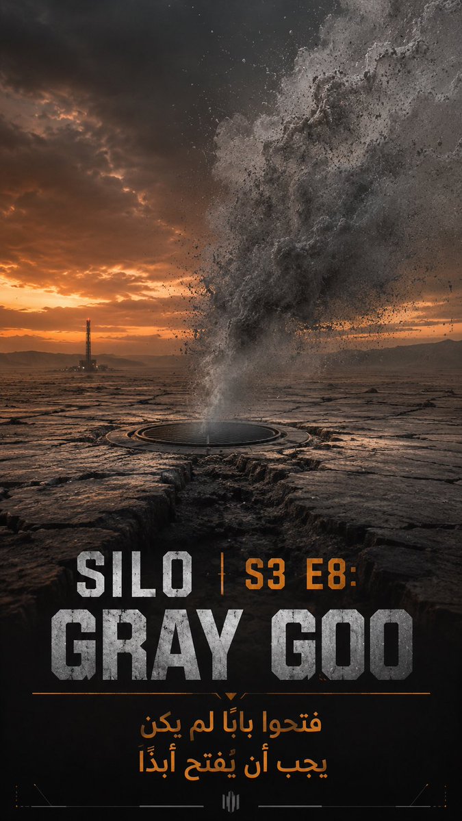 ghubeerr's tweet photo. Silo S3 E8: Gray Goo 🔥

الصومعة لم تكن فقط مشروع نجاة… بل منظومة تملك زر الإبادة.

تحليل الحلقة كاملة 👇
[https://t.co/3ctznG28Rg] https://t.co/O9gE2ICbSW