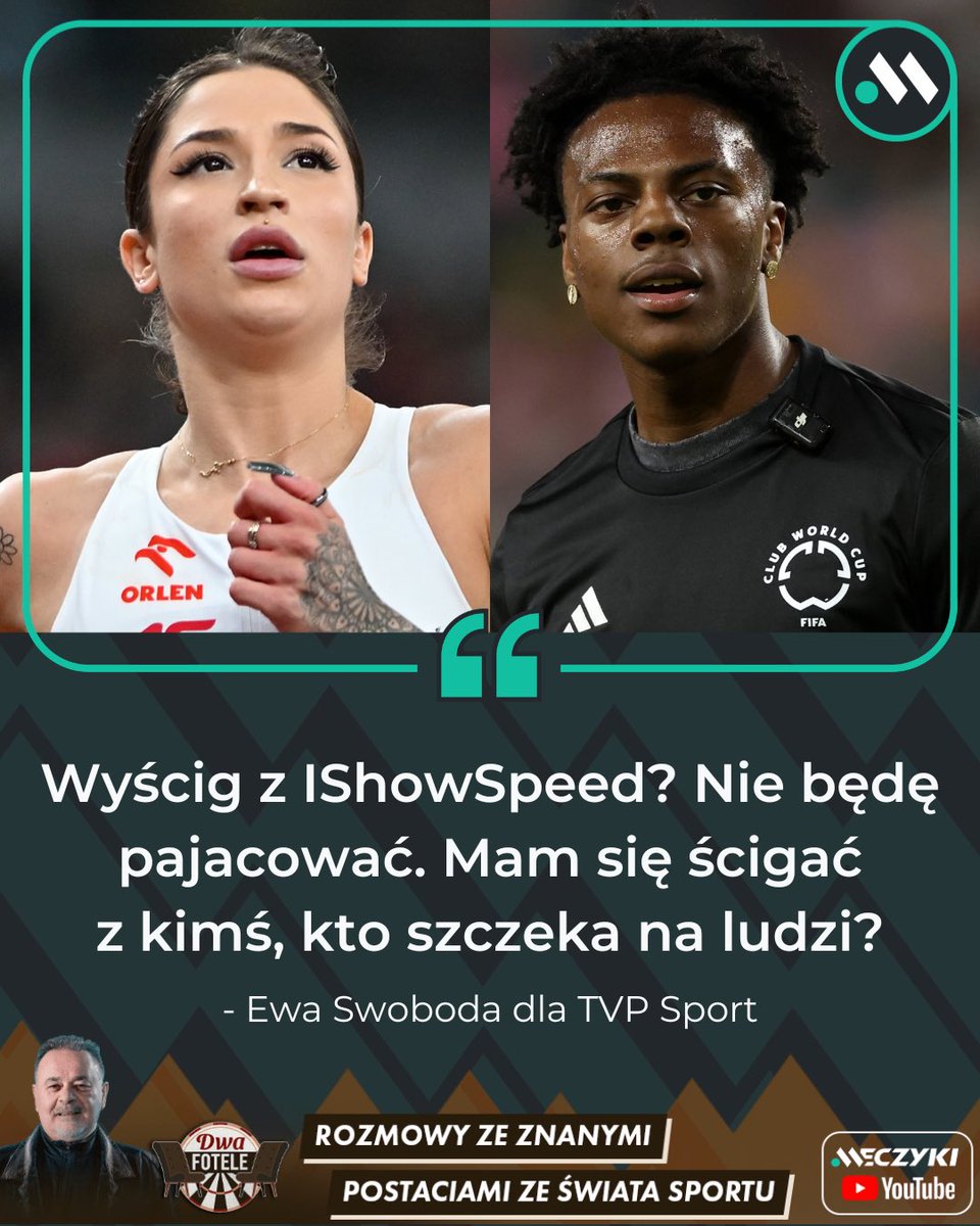 Meczykipl's tweet photo. Ewa Swoboda wprost 👀 https://t.co/8MteBrvxXo