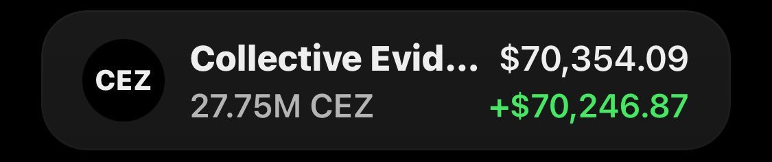 JOJOSOL01's tweet photo. $CEZ  printing on my private telegram 

⛓️ #solana #memecoin #cryptoTrading #memecoin1000x
#fomo
DM now to lock in the next run https://t.co/4V8agkoKdF