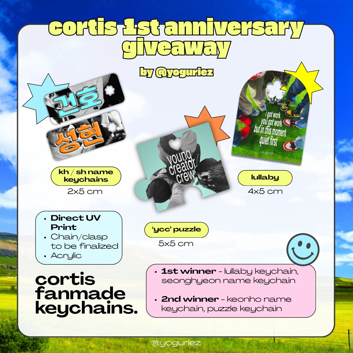yoguriez's tweet photo. [ small cortis 1st anniversary giveaway ⭐️ ]

follow the mechanics:
✴︎ like and rt this post
✴︎ rt also inch check tweet in replies
✴︎ comment proof!

(optional)  follow me! i post deco/pocas/edits :D

! shipping to  🇵🇭 address only
ends: when samples are onhand (tba)