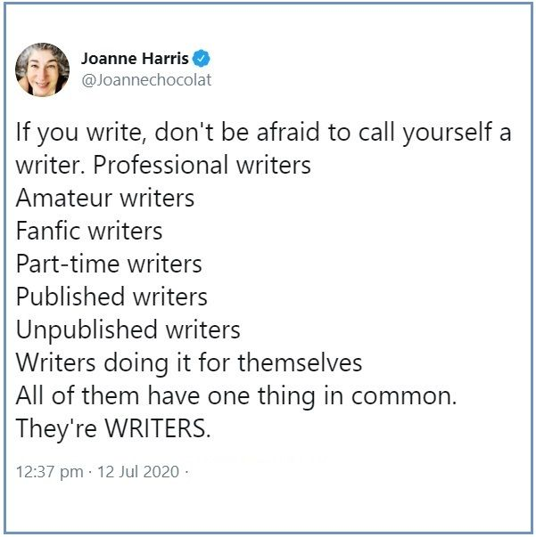 writingoutlook's tweet photo. One of the best tweet saw recently...

Writers be proud of your work! https://t.co/UDUdDMDz56