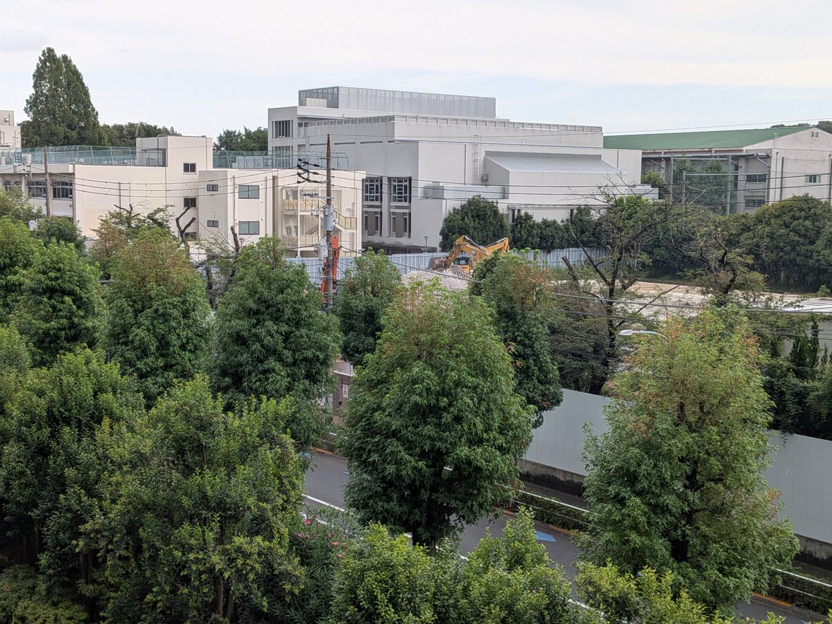 GBS_Blogger's tweet photo. 今日の高島高校　旧校舎 https://t.co/ENEaTBzqNj