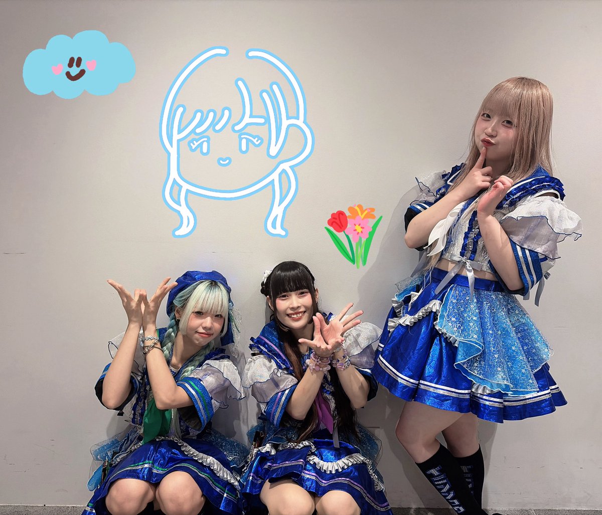 minorgirl_info's tweet photo. 『渋谷でHASYAGE!!!!-新体制も仲良くしてくださいSP-』
ありがとうございました🪩🤍

SOMOSOMOさん、お呼びいただきありがとうございました！✨️🎸💙
急遽3人での出演となり悔しい気持ちもありましたが、一緒に盛り上がっていただきありがとうございました😭
今度はきちんと5人揃ったパフォーマンスをお見せしたいです❤️‍🔥

 #マイナーガール